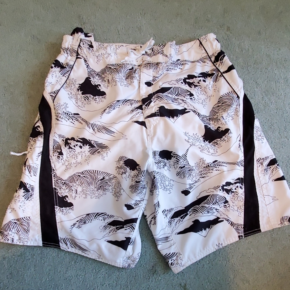 Men's swim trunks with cool design